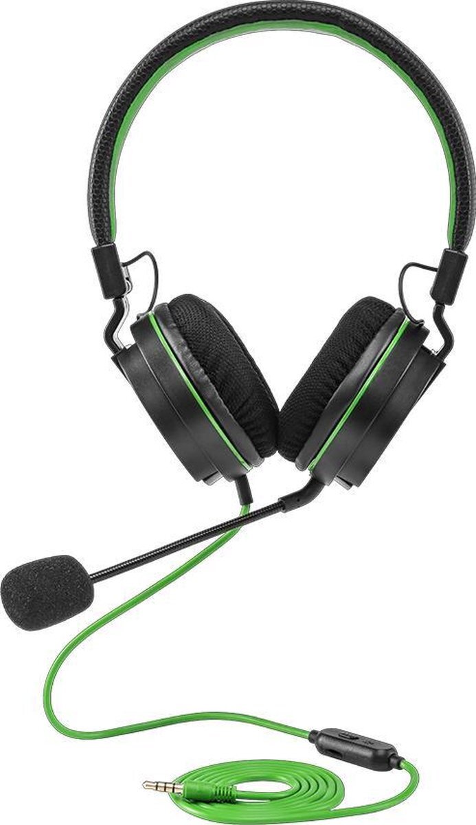 snakebyte Headset - Xbox One - Zwart/Groen