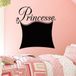 Ambiance Sticker Schoolbordsticker - uitwisbare zelfklevende muurstickers - PRINCESS DESIGN - 70x65cm