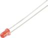 TRU COMPONENTS Bedrade LED Rood Rond 3 mm 330 mcd 30 ° 12 mA 5 V