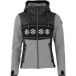 Peak Mountain Gevoerde hoodie met rits voor dames