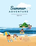 Summer Adventure Coloring Book for Kids: Fun Coloring, Mazes, and Puzzle Activities for Ages 4–8