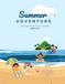 Summer Adventure Coloring Book for Kids: Fun Coloring, Mazes, and Puzzle Activities for Ages 4–8
