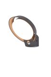LUTEC POLO LED Wandlamp Grijs Aluminium IP54 Rond 16.1W 1100lm 3000K