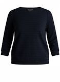 Yest Curve sweater Dark Blue