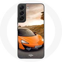 Maniacase Hoesje voor Samsung Galaxy S21 FE Formule 1 McLaren F1 Oranje