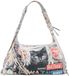 Desigual Vrouwenhandtas Bravecat Leiria Katoen/Polyester Wit/Tutti Frutti