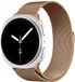Selected by GSMpunt.nl SBG Milanees Bandje Geschikt voor Samsung Galaxy Watch 9 / 8 - Roestvrij Stalen Horlogebandje Magnetisch - Roze Goud