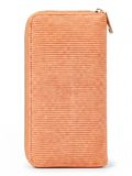 MillyMilk® Fondo Large – Grand portefeuille en velours côtelé pour femme – Portefeuille en tissu végétalien – Beaucoup d'espace pour cartes, pièces de monnaie et billets – Portefeuille indéformable