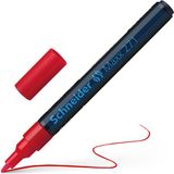 Schneider Schrijfwaren Schneider lakmarker - Maxx 271 - lijnbreedte 1-2 mm - rood - verfstift - S-127102