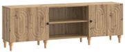 Érable artisanal meuble TV 150 x 31 x 50 cm Bois traité