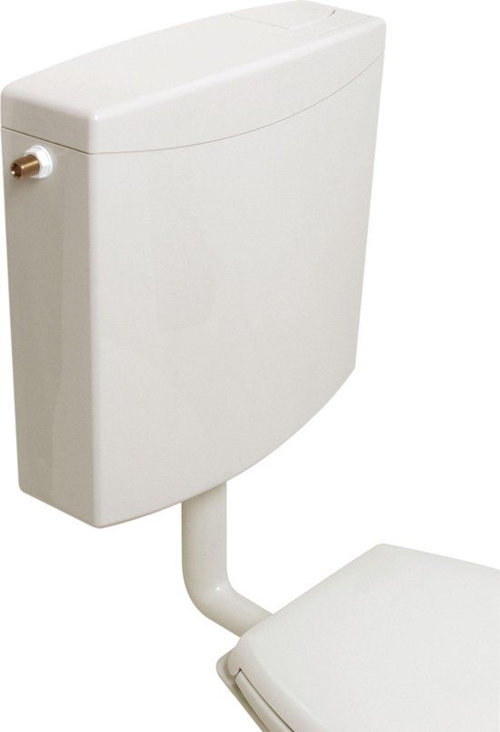 Plieger Weser laaghangend reservoir dualflush 3/6/9 liter pergamon 0700041