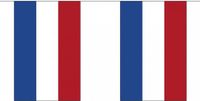 Merkloos / Sans marque Shoppartners Bv Vlaggenlijn Nederland - 3x - 3 meter - polyester - 10 vlaggetjes - voor binnen en buiten
