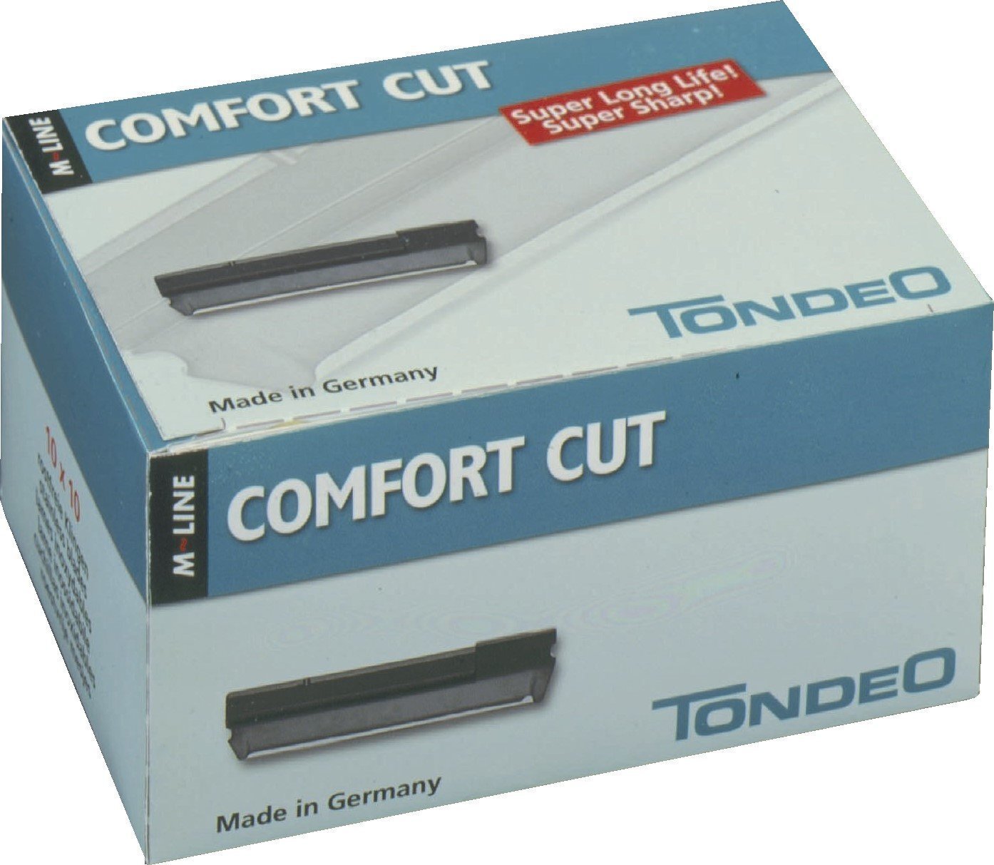 Tondeo Comfort Cut Klingen 10x10