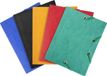 Chemise Exacompta 25x Scotten Pocket elastomap 3 kleppen 425g/m2 - 12x16cm - Geassorteerd - 50750E