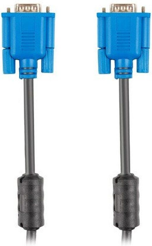 Lanberg VGA-kabel CA-VGAC-10CU-0050-BK
