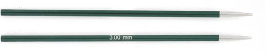 KnitPro Zing - verwisselbare breipunten - 13cm - 3.00mm