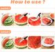 Ibenzoa® Coupe-fruits innovant avec conception ergonomique et utilisation sûre pour différents fruits