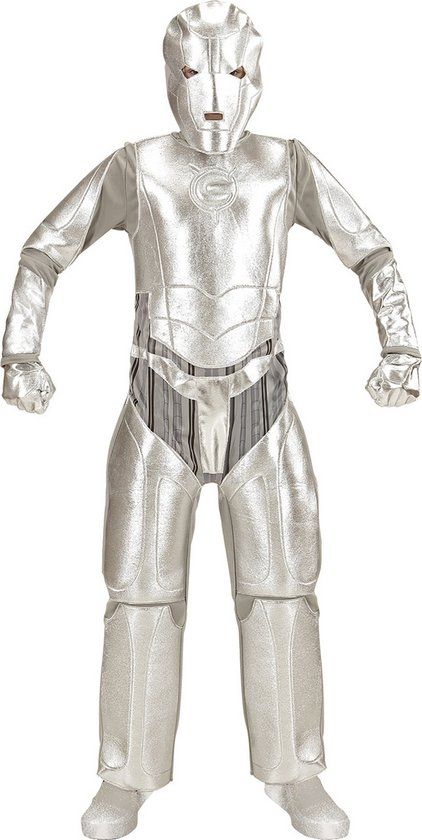 Widmann Space Invader Tin Man Costume - Boys - Size 140