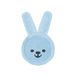 MAM Oral Care Rabbit voor de eerste mondverzorging van baby's, gebitsverzorging met zacht microvezelmateriaal, baby's wennen zo aan dagelijkse mondverzorging, 0+ maanden, blauw