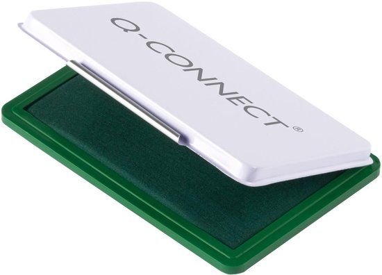 Q-CONNECT Stempelkussen FT 110 x 70 mm Groen