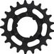 KMC Tandwiel 21T - Gehard Chromoly Staal - Zwart - Voor Shimano Versnellingsnaven