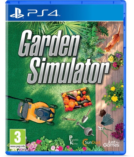 Just for Games garden simulator PlayStation 4