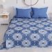 PETTI Artigiani Italiani - Sprei voor tweepersoonsbed, zomerdeken, bedlaken, cirkel, 100% hypoallergene microvezel