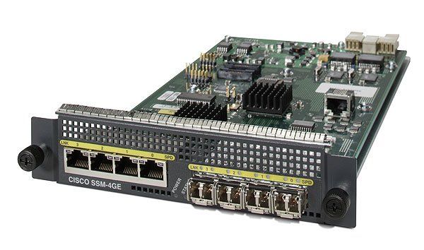 Cisco SSM-4GE= - Network module - bedraad