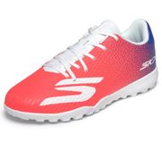 Skechers JR YOUTH TF Jongens Sportschoenen - Blauw / Roze