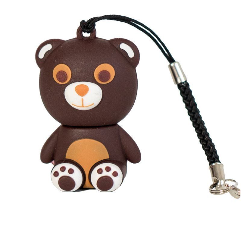 TECH1TECH TEC5124-16 USB-stick 16 GB bruin
