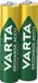 Varta T398B - Huishoudelijke batterijen - Nikkel-Metaalhydride (NiMH) - 800 mAh - 2 stuks
