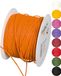 Halbach Seidenbänder Papierdraad 2 mm x 100 m Oranje
