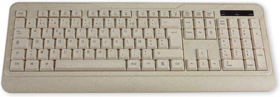 Mcl MP1B99AACK305WBIB Toetsenbord Universeel RF Draadloos AZERTY Frans Beige