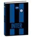 Seven Datato Inter Standard Schooldagboek 12 maanden, zwart lichtblauw, omslag strepen, officieel product, rugzakaccessoires, jongens