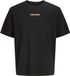 Jack & Jones T-shirt à col rond et manches courtes pour homme, taille M, noir