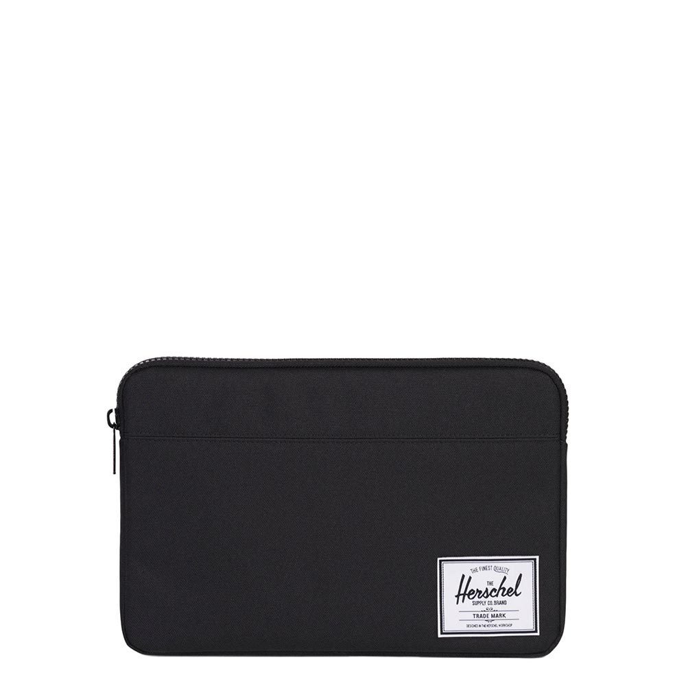 Herschel Anchor Laptop Sleeve 12'' black Laptopsleeve Zwart