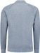 No Excess Chenille melange trui met halve rits en raglanmouwen