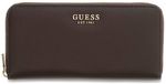 GUESS Melody SLG Zip Around Wallet Brown