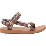 Teva Original Universal Sandalen Dames Bruin-Groen-Rood Maat 37