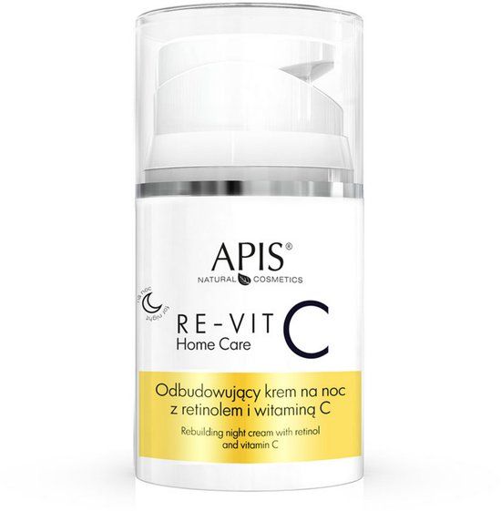 Apis Natural Cosmetics APIS Home Care Nachtcrème - Herstellende crème met retinol en vitamine C, 50 ml