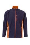 Velilla Bicolor fleece XS marine/oranje