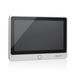 Byron DIC-24102 Kit d'extension de vidéophone filaire - Écran tactile 7", filaire, Aluminium/Noir