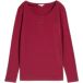 Tom Tailor Basic T-shirt à manches longues ajusté pour femme