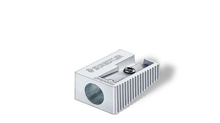 Staedtler Metallic Manual Pencil Sharpener - Metal - 1 Piece