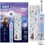 Oral-B Vitality Pro D103 Kids Frozen - Elektrische Kindertandenborstel - 7600 bewegingen - 2 poetsmodi - Reiskoffer