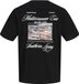JACK&JONES JORCASSIS PHOTO BACK TEE SS CN JNR Jongens T-shirt Zwart Katoen Maat 164