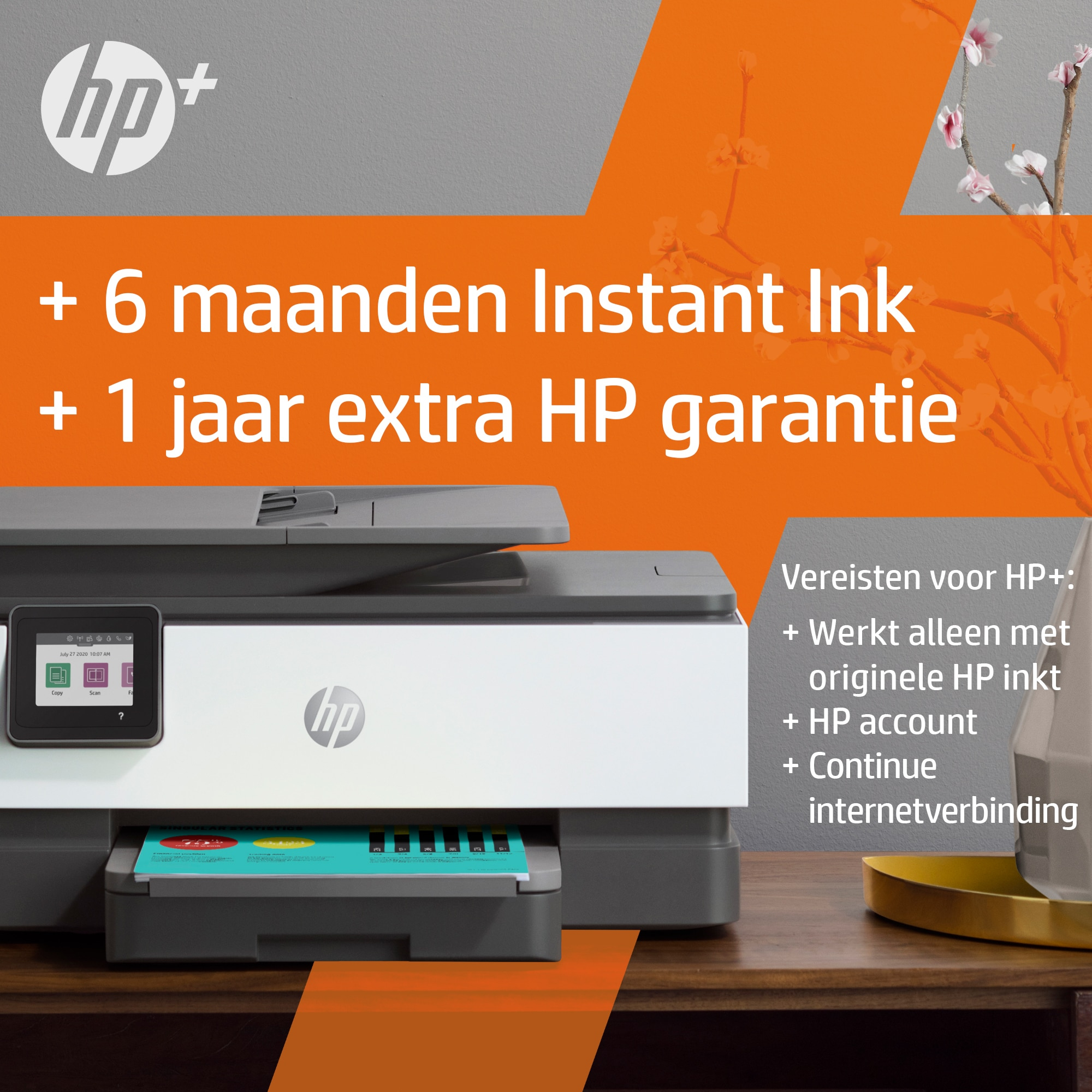 HP OfficeJet Pro 8022e AllinOneprinter Prijzen vergelijken