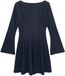VERO MODA Jurk 'KATH' blauw