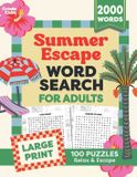 Relaxing Libri GmbH Word Search Collection- Relaxing Summer Word Search for Adults Paperback