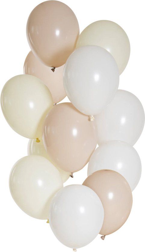 Folat Ballonnen nearly nude (12 stuks - 33 cm)